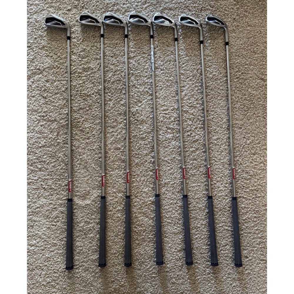 Cobra Aerojet Iron Set 5-GW KBS Tour Lite Steel Shafts Right Handed 7 Clubs